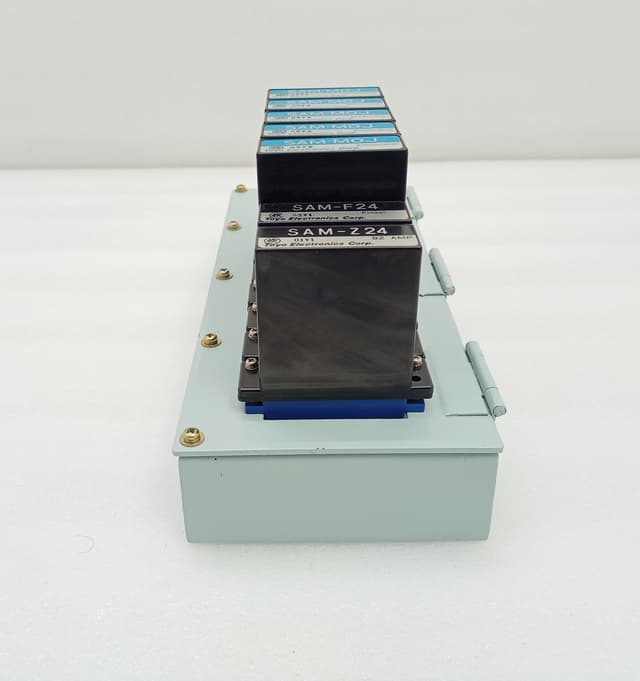 Toyo Electronics SAM Annunciator Panel Rack w 5x SAM-MOJ , SAM-F24 , SAM-Z24
