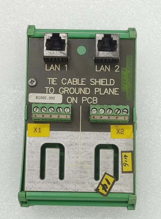 Stein Sohn F902004A Dual 10 Base-T Adaptor / H.M. Stein Sohn F902004A Adaptor