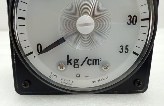 Toyo Keiki 0-35 kg/cm² Pressure Indicator Gauge DVF-11E 4–20 mA NO. BA73012 220V