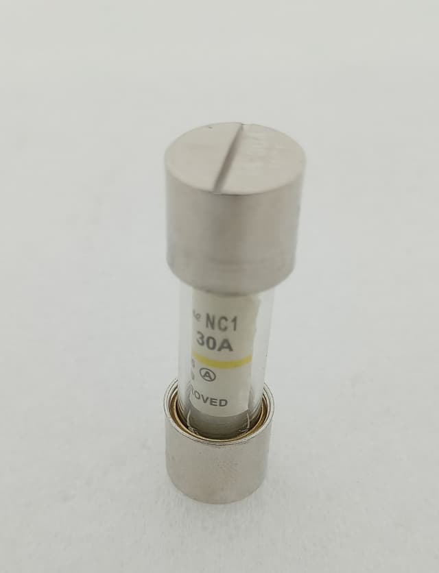 Cello-Lite NC1 Fuse 30A 500VAC 250VDC 20kA Glass Cartridge Fuse Box of 10