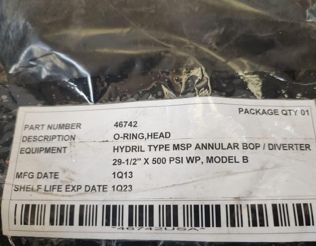 Hydril 46742 Head O-Ring