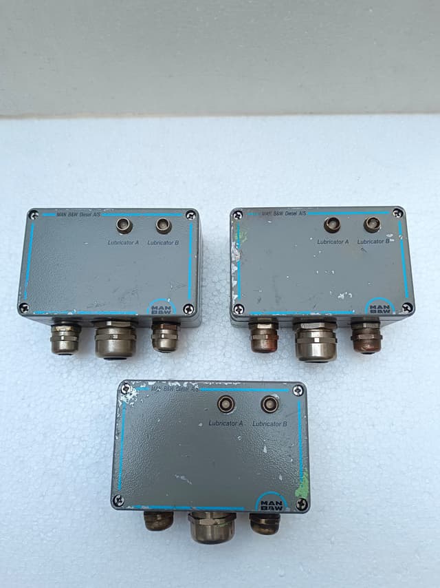 MAN B&W Diesel A/S Lubricator Terminal Box LUIB-02
