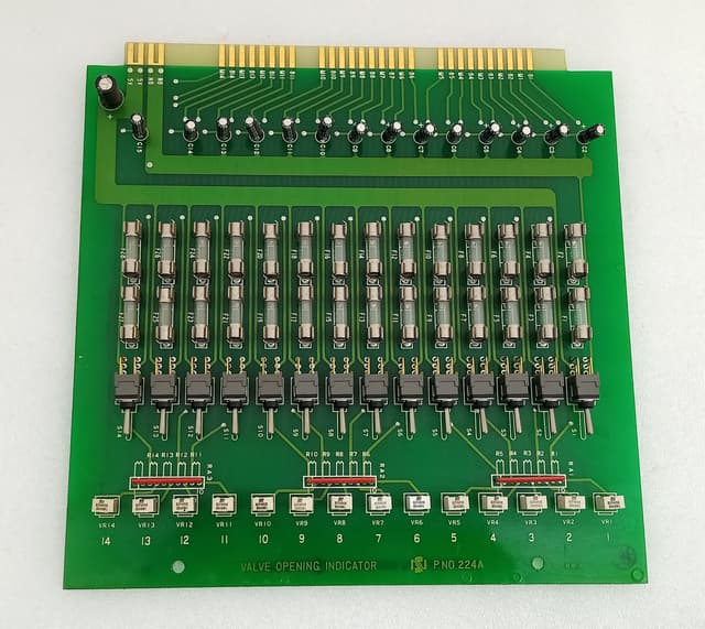Nakakita Seisakusho PNO 224A Valve Opening Indicator PCB Board with ADI Damper Interface