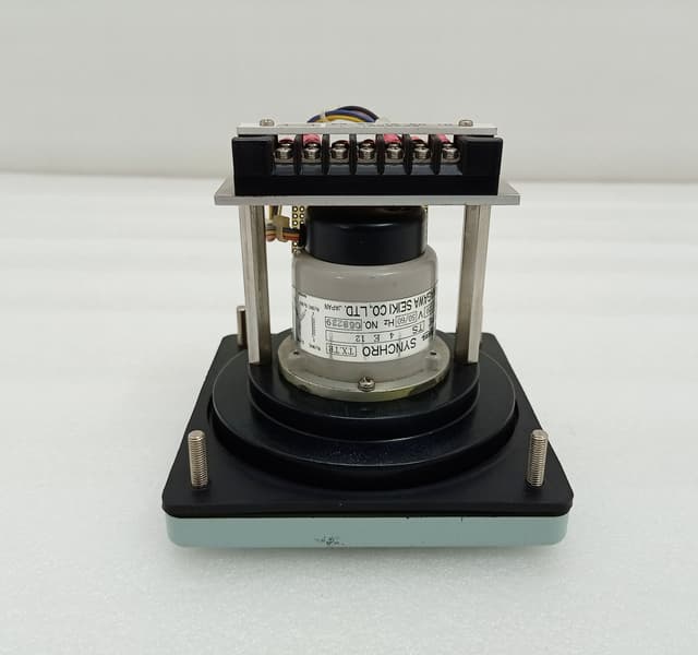 KURAMOTO Rudder Angle Indicator 70-0-70 Port/Starbd w TAMAGAWA TS4E12 Sync Motor
