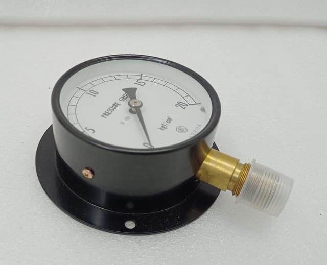 Nagano Keiki AC10-231 BVU3/8 Pressure Gauge | Range 0 - 20 Kgf/cm2