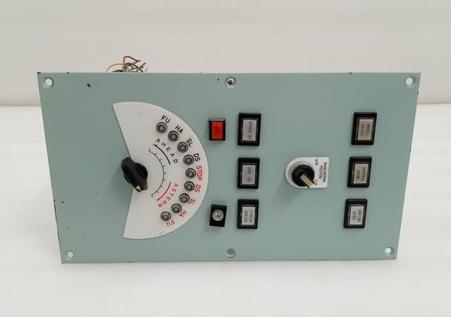 Mitsui BMS-1500 Marine Engine Control Panel /Machine No. E-7984 NV Type NOA-3720