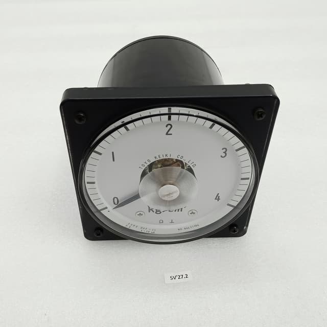 Toyo Keiki 0-4 kgcm² Pressure Indicator Gauge DVF-11 4–20 mA NO. BA627184