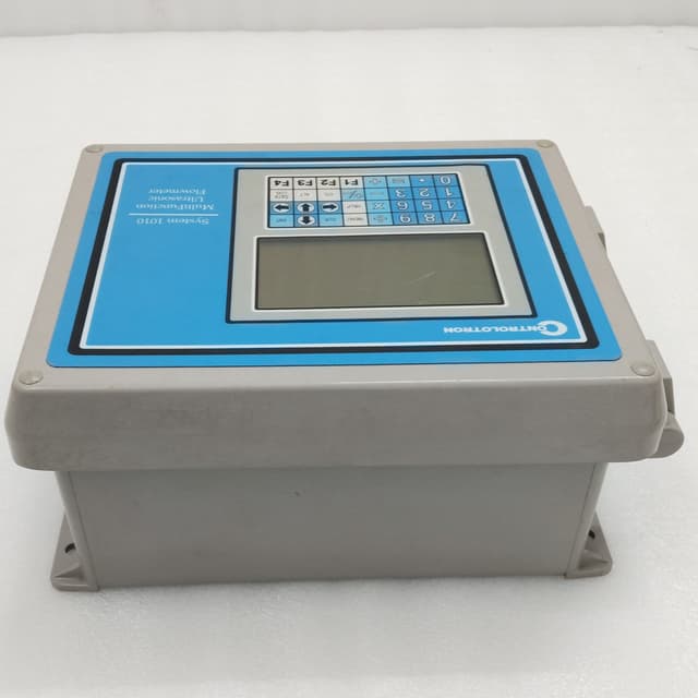 Controlotron 1010 DNR-T2KGZ1-S9 MultiFunction Ultrasonic Flowmeter System 1010