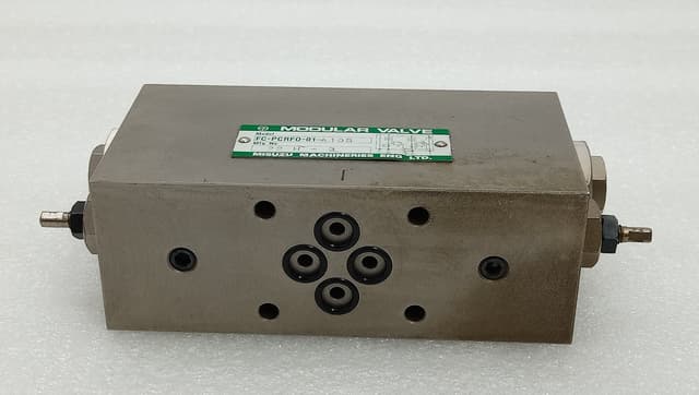 Misuzu FC-PCRFO-01-A105 Modular Valve 22H3 /MISUZU MACHINERIES FC-PCRF0-01-A 105