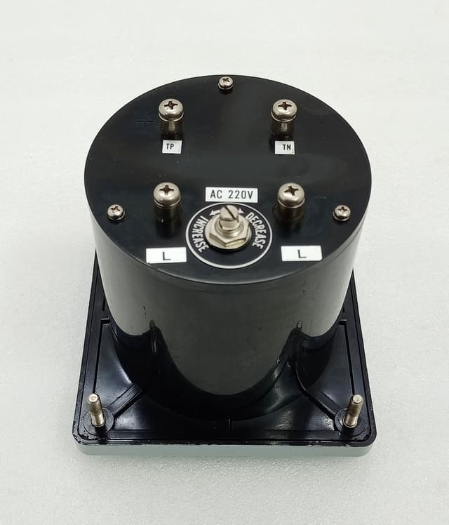 KURAMOTO Instrument 876128-2 RPM Indicator 1:1 Ahead 120-0-120 Astern / Japan #3