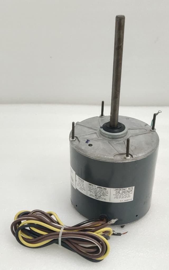 GE 5KCP39NG U724AS Motor 1/3 HP 1035 RPM / 5KCP39NGU724AS / 70 C (150 F) Ambient