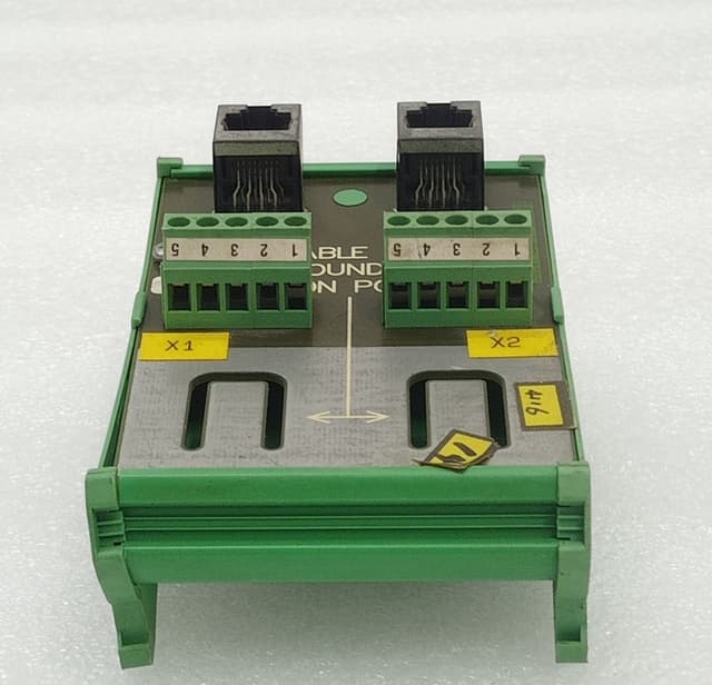Stein Sohn F902004A Dual 10 Base-T Adaptor / H.M. Stein Sohn F902004A Adaptor