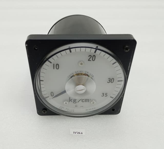 Toyo Keiki 0-35 kg/cm² Pressure Indicator Gauge DVF-11E 4–20 mA NO. BA51061 220V