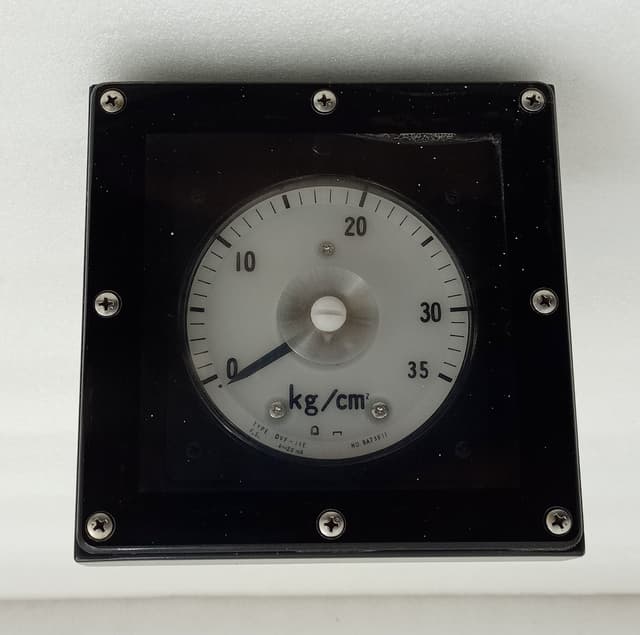 Toyo Keiki 0-35 kgcm² Pressure Indicator Gauge DVF-11E 4–20 mA NO. BA73011 220V