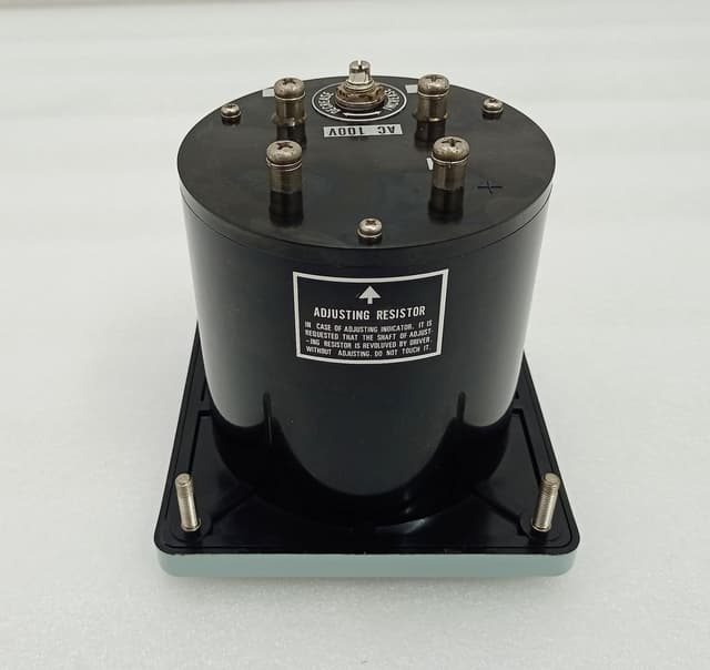 KURAMOTO Instrument 876128-3 RPM Indicator 1:1 Ahead 120-0-120 Astern / Japan #1