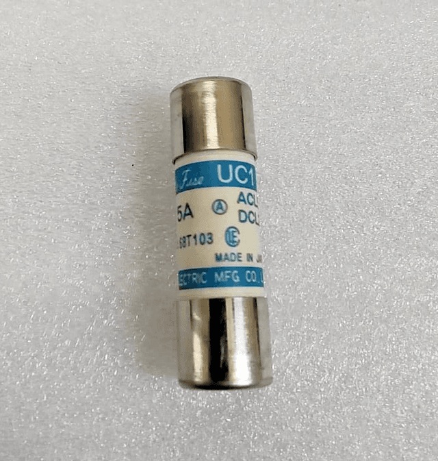 Cello Lite UC-1 Fuse 5 Ampere AC 500V DC 250V Utsunomiya Electric Fuse - 4pc Lot