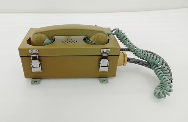 MRC LC-614G Marine Interphone Common Battery Telephone w MRC MR-2000 Headset Set