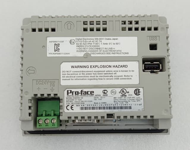Pro-face AGP3200-T1-D24 Operator Interface Digital Electronics 3580205-04 HMI