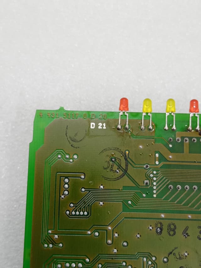 Saia-Burgess PCD4.W100 Analog I/O Module PCB w/ PCD7.W105 Input Module & PCD7.W202 Output Module