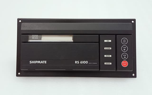 Shipmate RS6100 Navtex Receiver Ships Boat Yacht Marine Radio Communication Vhf