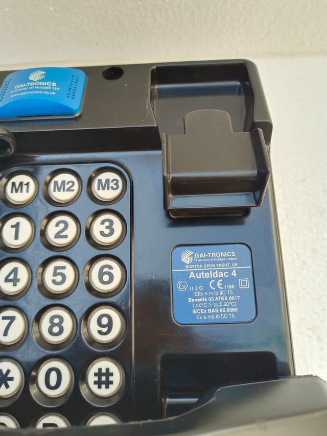 Gai Tronics Auteldac 4 VoIP Hazardous Area Telephone / Explosion proof Telephone
