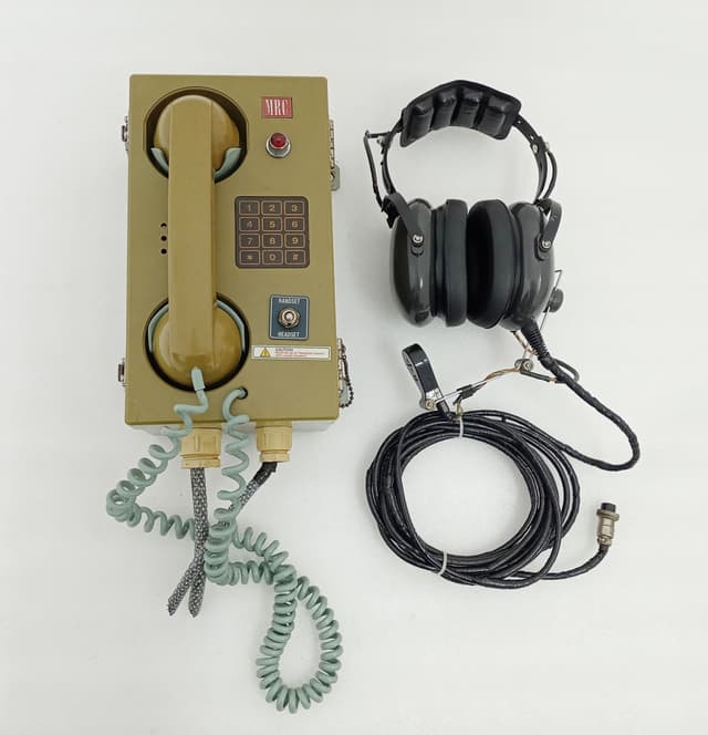 MRC LC-213G Marine AutoTelephone Keypad Ship Telephone w Anti-Noise Headset