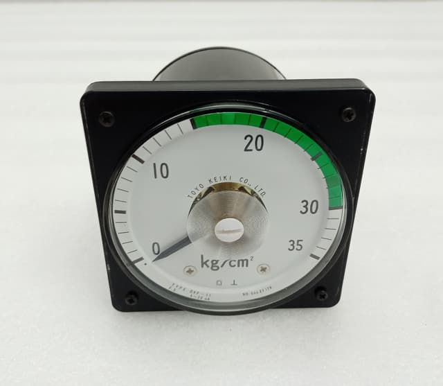Toyo Keiki 0-35 kgcm² Pressure Indicator Gauge DVF-11 4–20 mA NO. BA627179