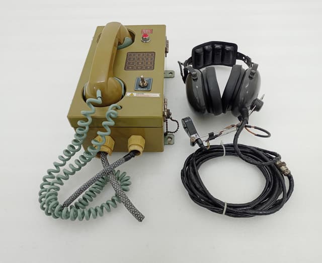 MRC LC-213G Marine AutoTelephone Keypad Ship Telephone w Anti-Noise Headset