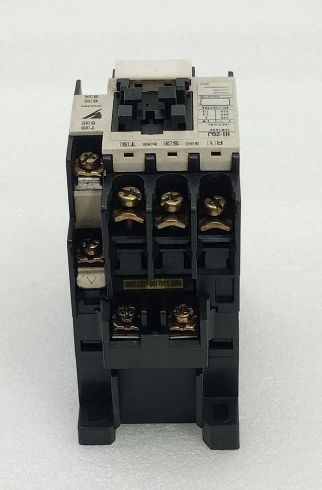 Yaskawa HI-20J Magnetic Contactor JEM 1038 3-Pole 35A 7.5kW Motor Starter 15HP