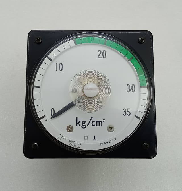 Toyo Keiki 0-35 kgcm² Pressure Indicator Gauge DVF-11 4–20 mA NO. BA627179