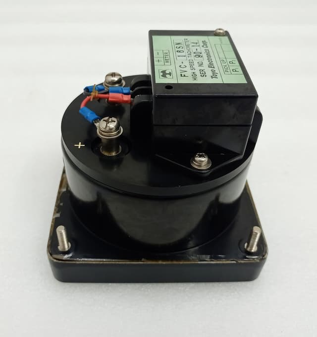 Toyo Electronics 0-16 x1000 RPM Meter DGf-110 w/ FVC-16SN HIGH SPEED TACHOMETER
