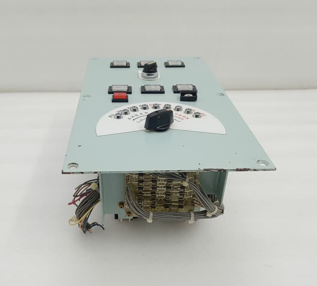 Mitsui BMS-1500 Marine Engine Control Panel /Machine No. E-7984 NV Type NOA-3720