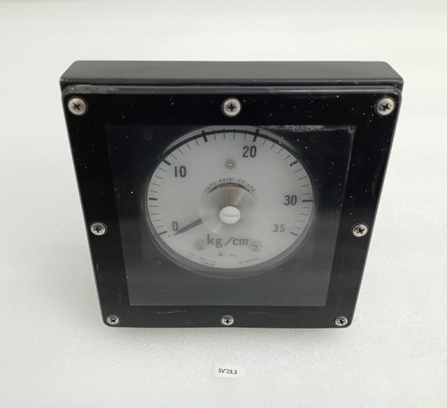 Toyo Keiki 0-35 kgcm² Pressure Indicator Gauge DVF-11E 4–20 mA NO. BA73011 220V