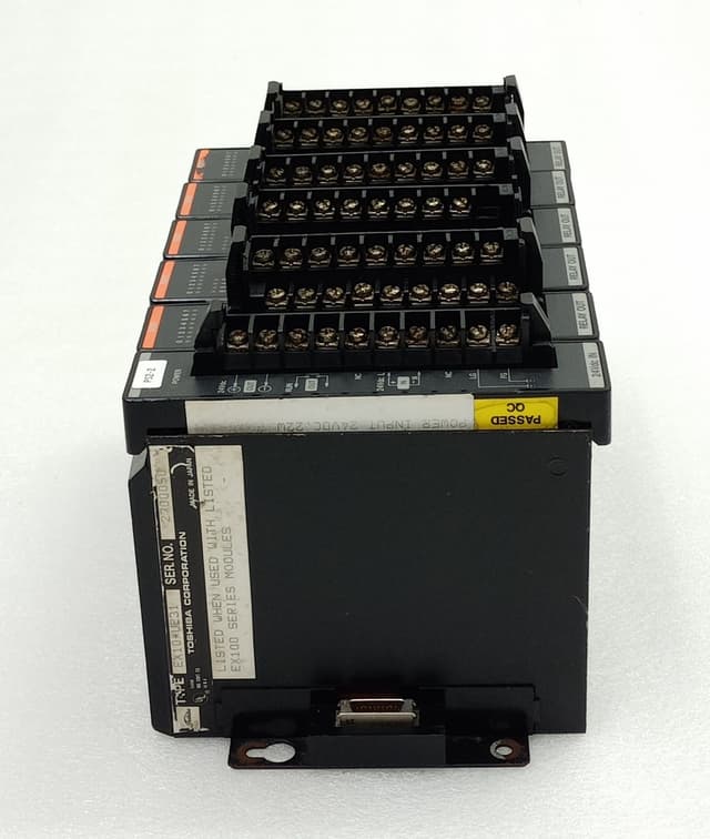 Toshiba Series EX100 Modules with EX10*UBB1 Rack 6 modules - PS2-2 1pc, RO61 5pc
