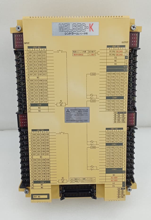 Mitsubishi K0J2-E56DR MELSEC-K series Sequence Controller In24VDC Out100200VAC