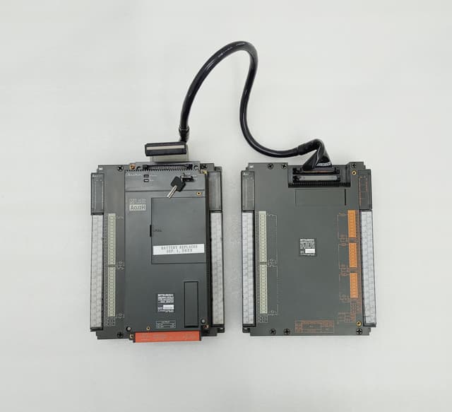Mitsubishi MELSEC A0J2HCPU PLC CPU Module Max 8K Step w/ A0J2-E56DT I/O Extension Bundle