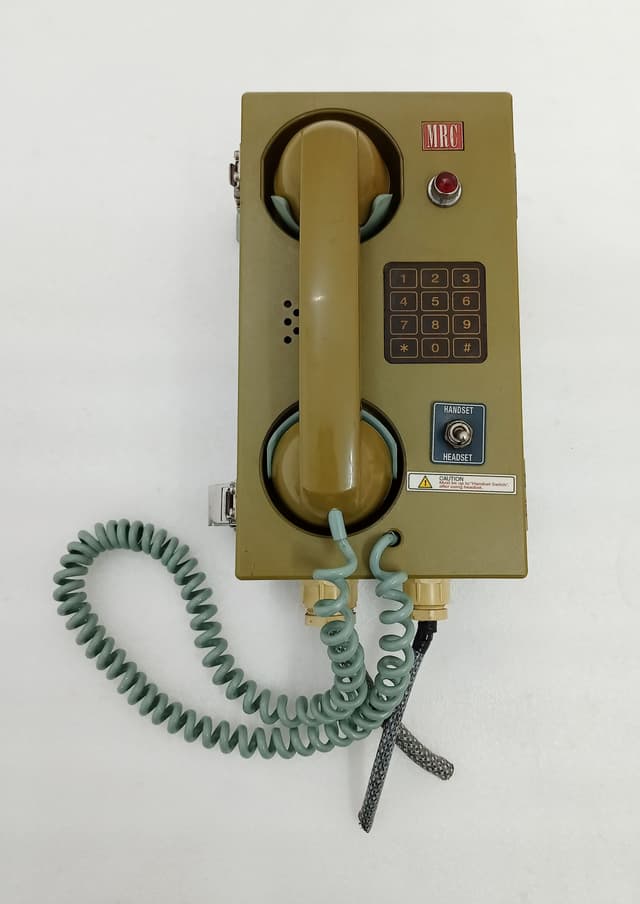 MRC LC-213G Marine AutoTelephone Keypad Ship Telephone w Anti-Noise Headset