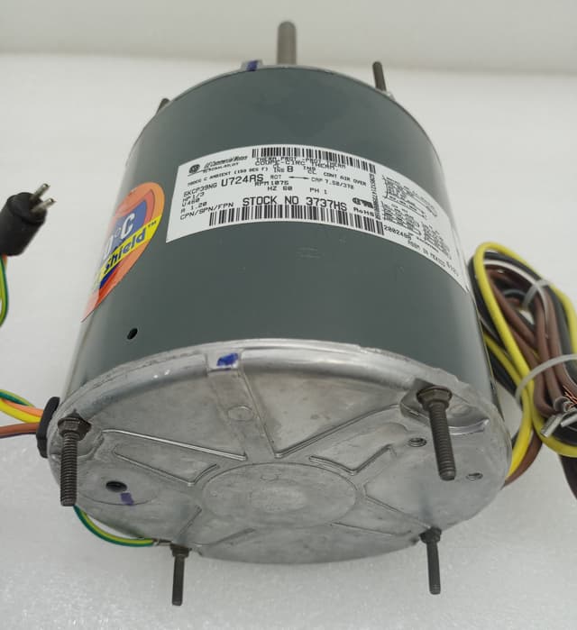 GE 5KCP39NG U724AS Motor 1/3 HP 1035 RPM / 70 C (150 F) Ambient / 5KCP39NGU724AS