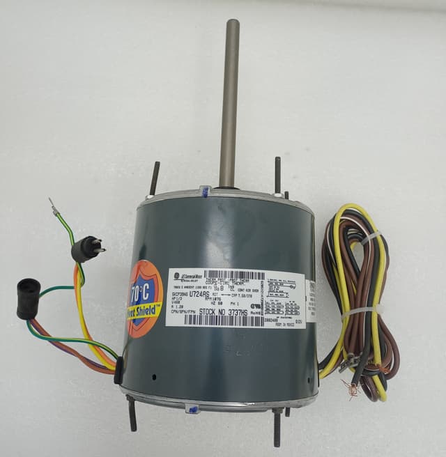 GE 5KCP39NG U724AS Motor 1/3 HP 1035 RPM / 70 C (150 F) Ambient / 5KCP39NGU724AS