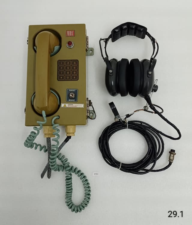MRC LC-213G Marine AutoTelephone Keypad Ship Telephone w Anti-Noise Headset