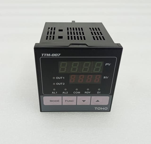 Toho TTM-007 Digital Temperature Controller TTM-007-R-A 100-240VAC 50/60HZ 10VA