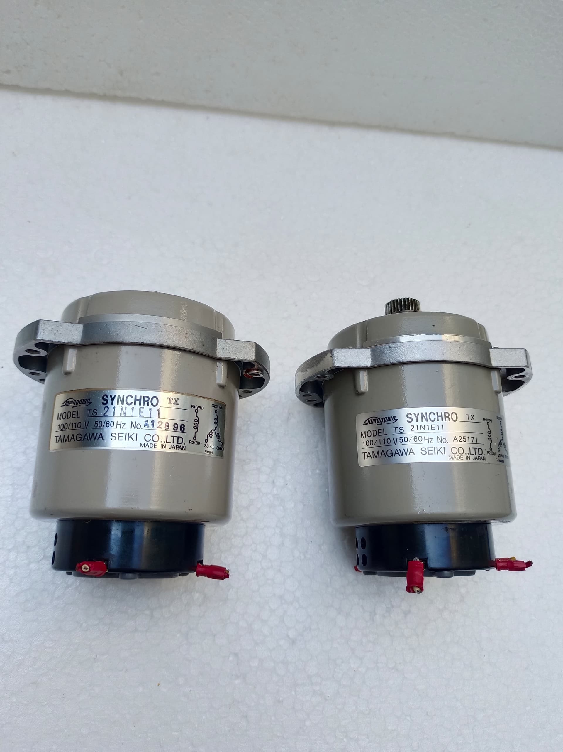 Tamagawa Synchro TX Model TS 21N 1E11 MOTOR 100/110V 50/60 Hz