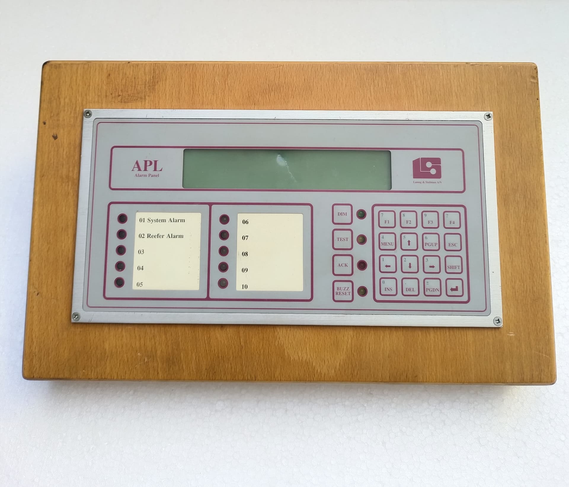 Lannig & Stelman 1284 – 002 APL Alarm Panel