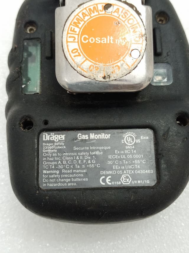 Dragger Pac 3000 Gas Detector