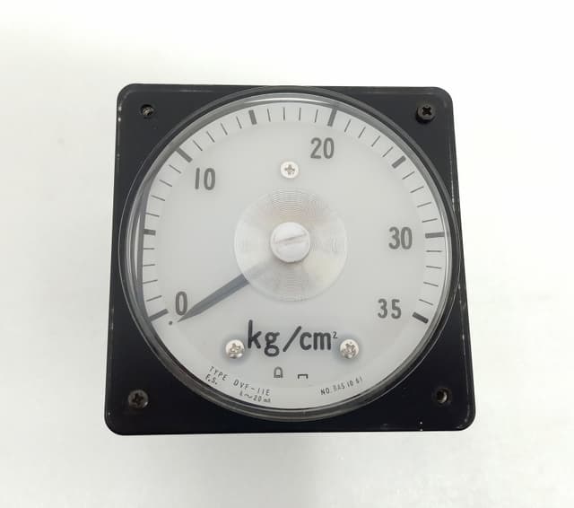 Toyo Keiki 0-35 kg/cm² Pressure Indicator Gauge DVF-11E 4–20 mA NO. BA51061 220V