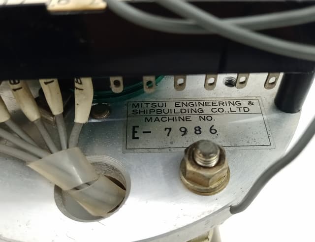 Mitsui BMS-1500 Marine Engine Control System E-7986 NV Type Approval NOA-3720