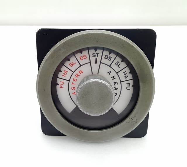 Marine Engine Telegraph Nautical Ship Control Indicator Ahead Astern #2