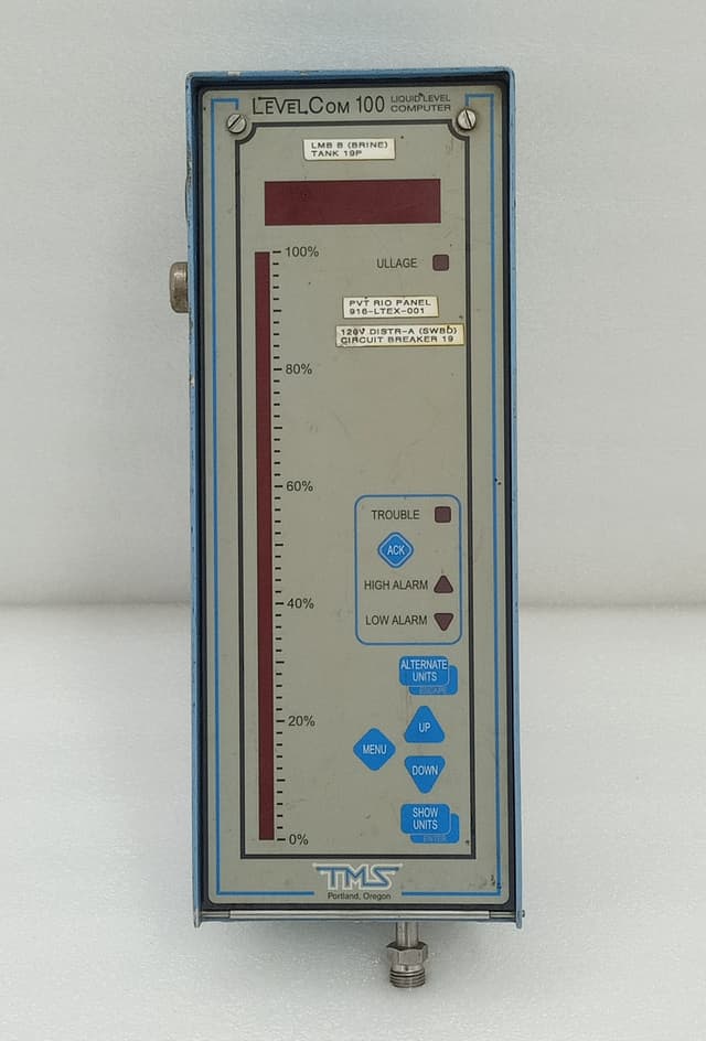 TMS LEVELCom 100 LC-100 Liquid Level Computer / Technical Marine Service LC-100
