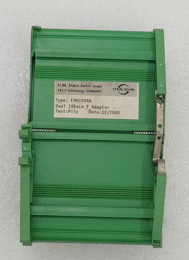 Stein Sohn F902004A Dual 10 Base-T Adaptor / H.M. Stein Sohn F902004A Adaptor