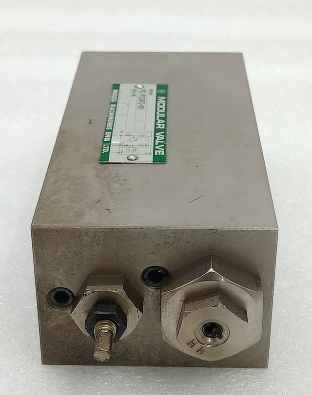 Misuzu FC-PCRFO-01-A105 Modular Valve 22H3 /MISUZU MACHINERIES FC-PCRF0-01-A 105